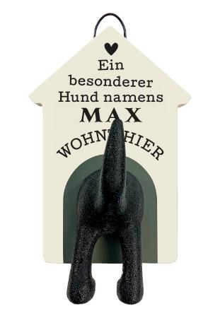 Leinenhalter für  Max - creme